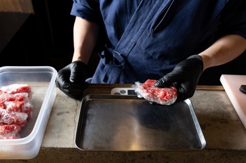 肉をフワッと扱う